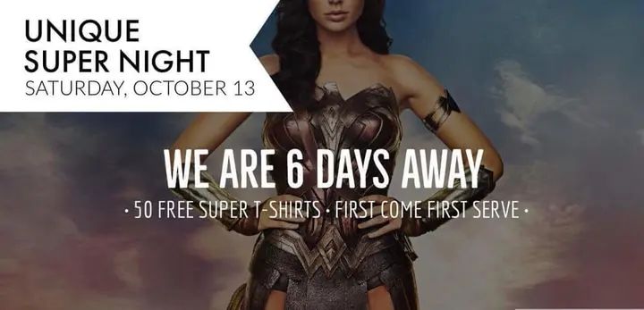 Unique Salsa & Bachata Social💃🏻 Super Night 🗯 Bring your fav Super T-Shirt Salsa & Bachata Rooms 🌙 until 2 AM DJ Soo Nasty 🙌🏼 in the Bachata Room DJ Mayimbe 🎶 in the S