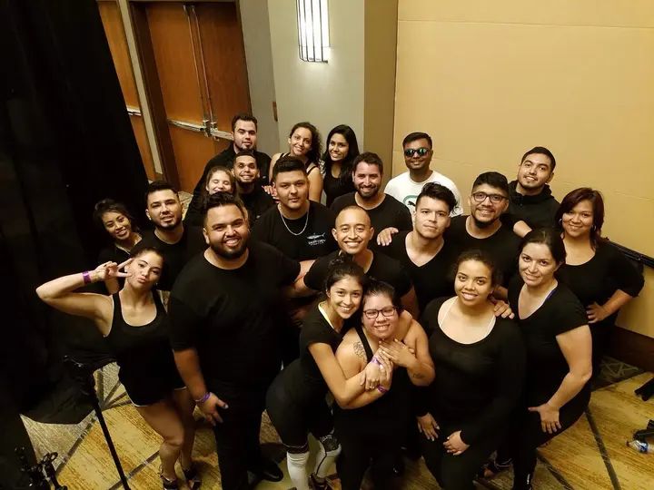Backstage at the BIG Salsa Festival!!!! We had a great Tech rehearsal!! Ready for tonight to kill our shows!!! #MelomanoEnt #BIGSalsaFestival2018
