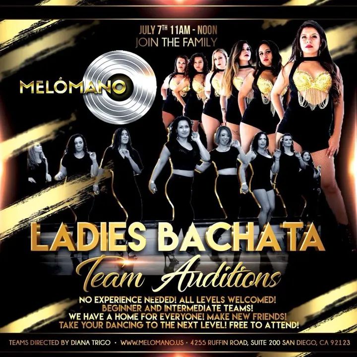 Don’t forget my bachatetras, we have a date tomorrow Saturday July 7th at 11am to Noon! It’s free to attend and everyone makes it on a team! Here’s what we will do during our