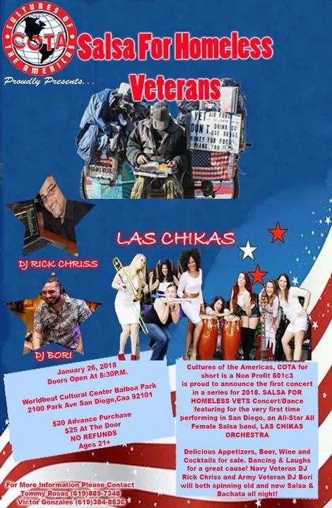 Catch Melómano Entertainment giving back at this awesome event on Friday January 26th!! We will be teaching the Salsa Class at 8:45pm!!! 💃🏽💃🏽 We will also be giving free d