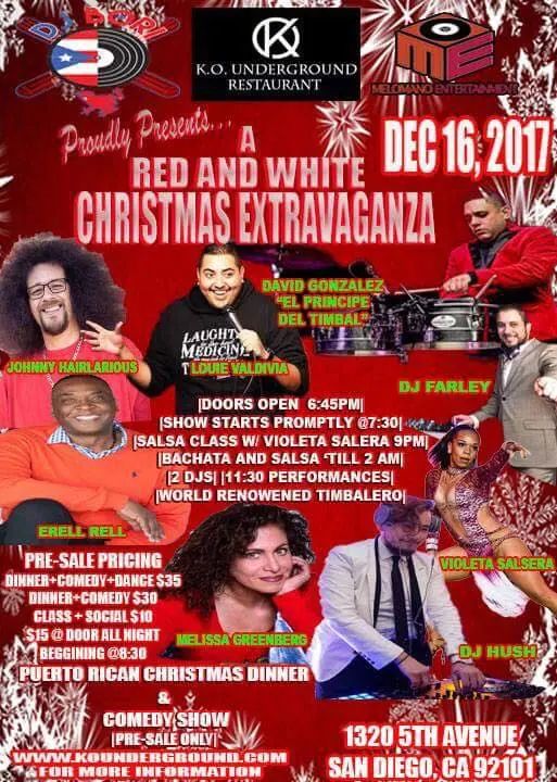 Come December 16th and celebrate Christmas with us Puerto Rican Style!!! I know a lot of you have been wanting to try Chef Bori’s cooking so here is your chance!! But that’s n