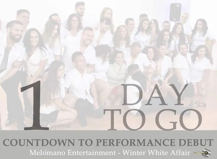 The excitement is too real right now!!! 1 day to go!! The #WinterWhiteAffair is going down this Saturday Fam! -Doors open at 8:45pm and Salsa class with the amazing Violeta Sa