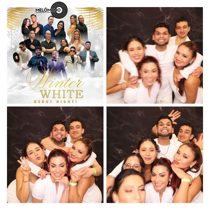 Melomano Winter White Social Photobooth 12/2025 gallery photo