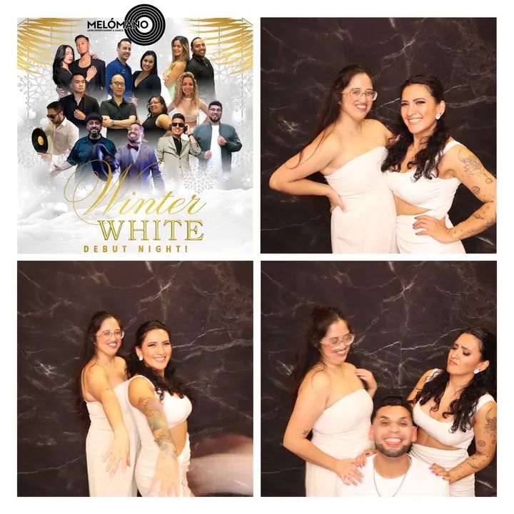 Melomano Winter White Social Photobooth 12/2025 gallery photo