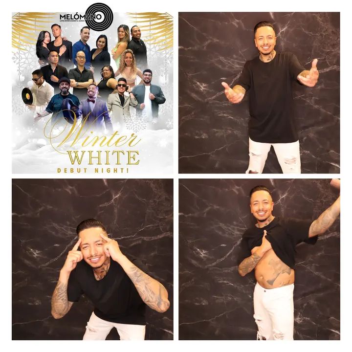 Melomano Winter White Social Photobooth 12/2025 gallery photo