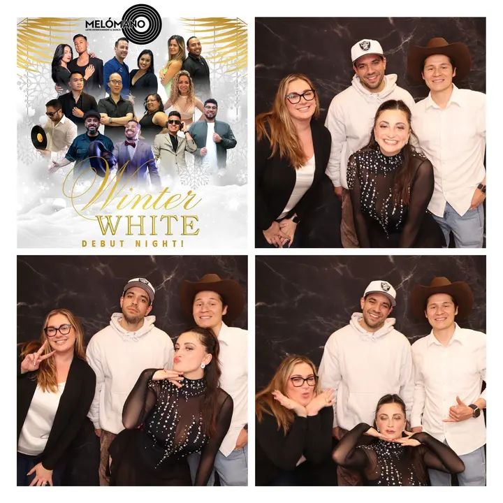 Melomano Winter White Social Photobooth 12/2025 gallery photo