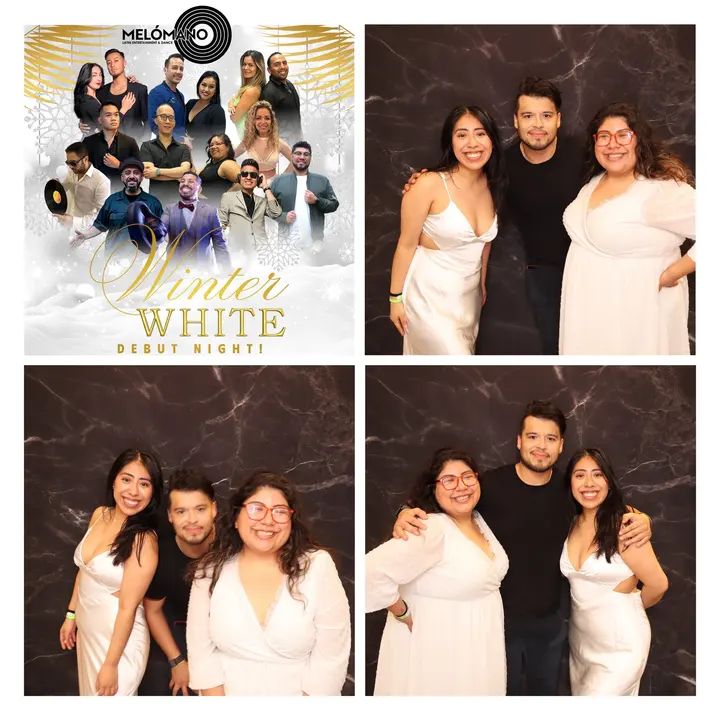 Melomano Winter White Social Photobooth 12/2025 gallery photo
