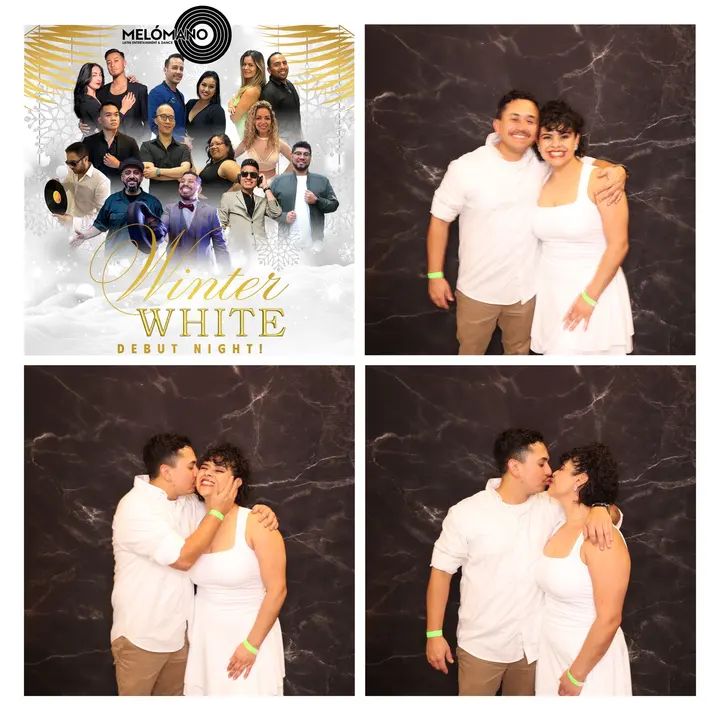 Melomano Winter White Social Photobooth 12/2025 gallery photo