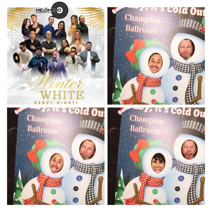 Melomano Winter White Social Photobooth 12/2025 gallery photo