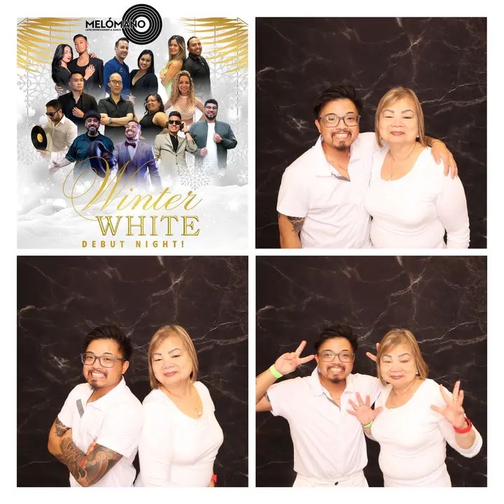 Melomano Winter White Social Photobooth 12/2025 gallery photo