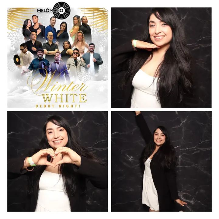 Melomano Winter White Social Photobooth 12/2025 gallery photo