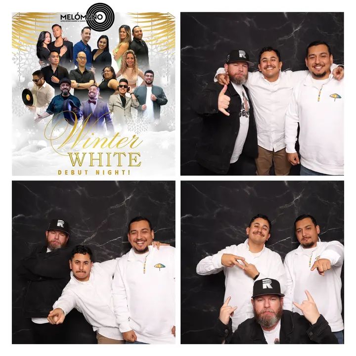 Melomano Winter White Social Photobooth 12/2025 gallery photo