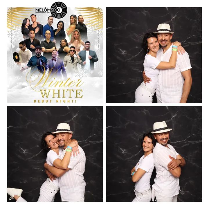 Melomano Winter White Social Photobooth 12/2025 gallery photo