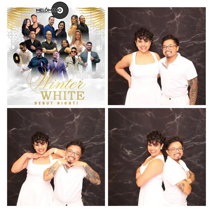 Melomano Winter White Social Photobooth 12/2025 gallery photo