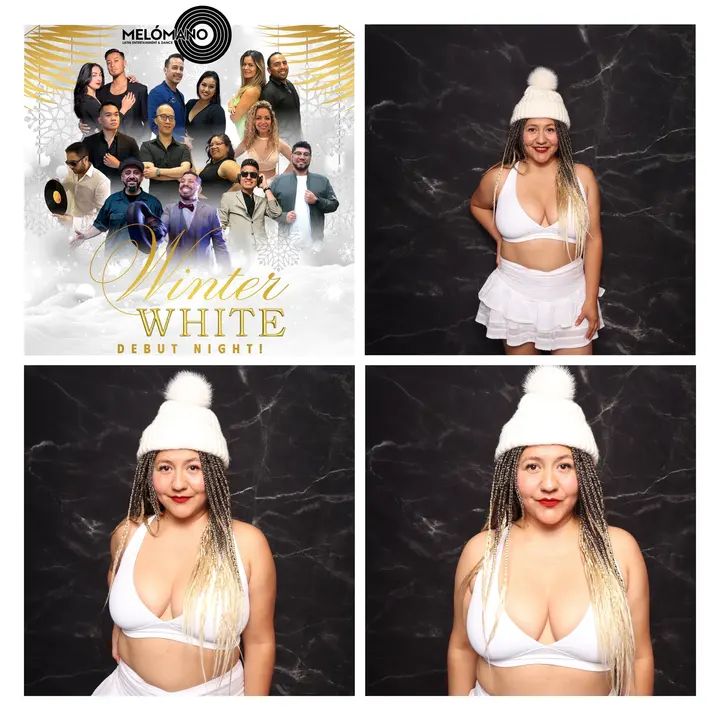 Melomano Winter White Social Photobooth 12/2025 gallery photo