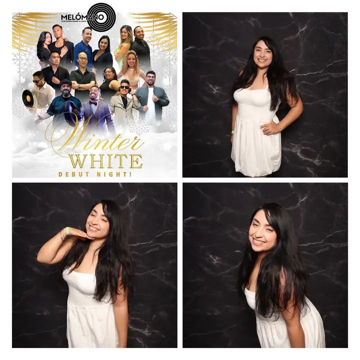 Melomano Winter White Social Photobooth 12/2025 gallery photo