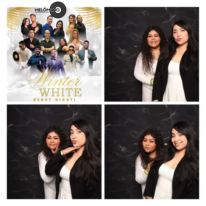 Melomano Winter White Social Photobooth 12/2025 gallery photo