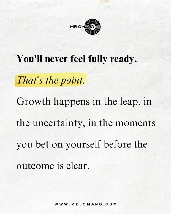 ✨ Motivational Monday ✨ You won’t always feel prepared , in dance or in anything you love and that’s what makes the journey meaningful. Dance teaches you to move before you’
