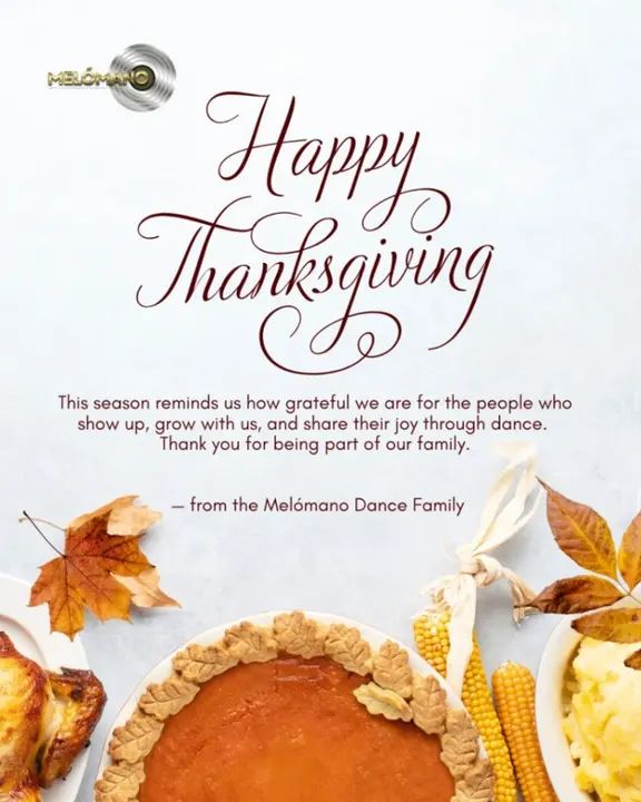 Today we’re extra thankful for YOU, Melómano Fam! 💛🍁 Your smiles, your energy, the way we lift each other up on and off the dance floor, that’s what makes our dance fam so s