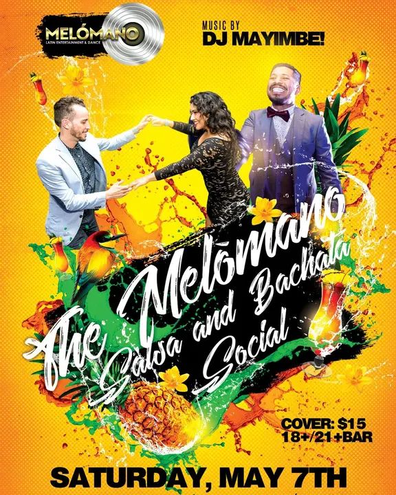 Salsa & Bachata Dancing at Tango Del Rey Saturday, May 7th!!!! 🎉 EVERY FIRST Saturday of the month join us for great music and vibes 💕 ! Super nice and friendly environmen