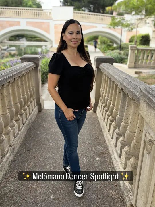 Get to Know: Gaby Corrales 🌟 Why did you start dancing? “I started dancing because I enjoy the connections and the movements of the dance.” 🌟 Why do you love Melómano? “I