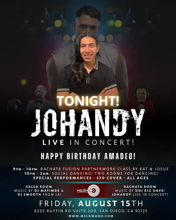 Happy Birthday Amadeo!!! @amadeocandido !! 🥳🎂🎈🎊🎁 We loooveee having you as part of our dance family!! It’s been a great pleasure and honor to be a part of your dance jour