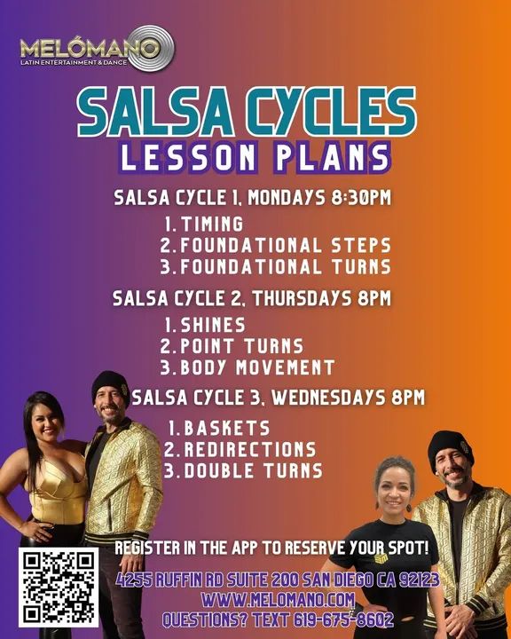 🚨The Salsa Cycle Lesson Plans are out! 🙌🏼👀 ⚠️ This is the last week to join! We will be removing the cycles from our store app on Thursday! Join to come learn more about t