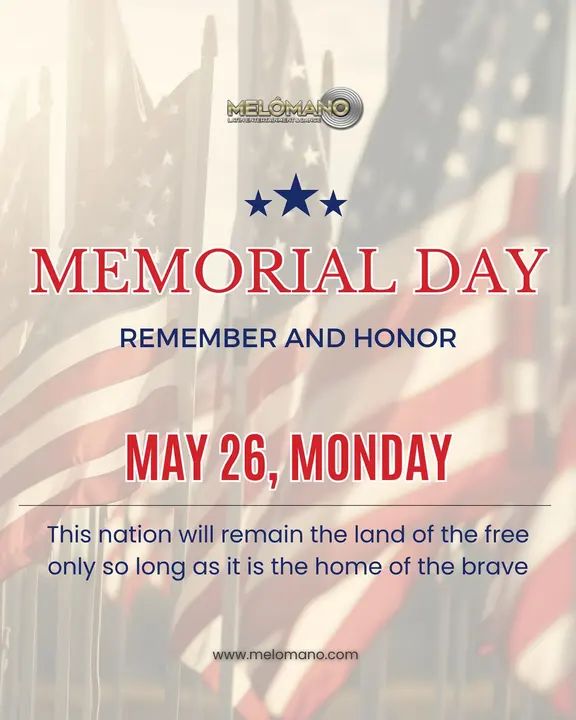This Memorial Day, we pause to remember and honor the brave men and women who made the ultimate sacrifice for our freedom. 🇺🇸🕊️ May we never forget that the land of the free e