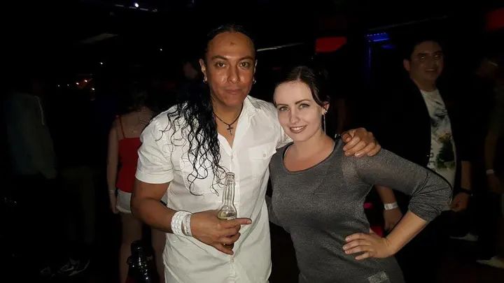Dj Tumbao and Erika Derkes