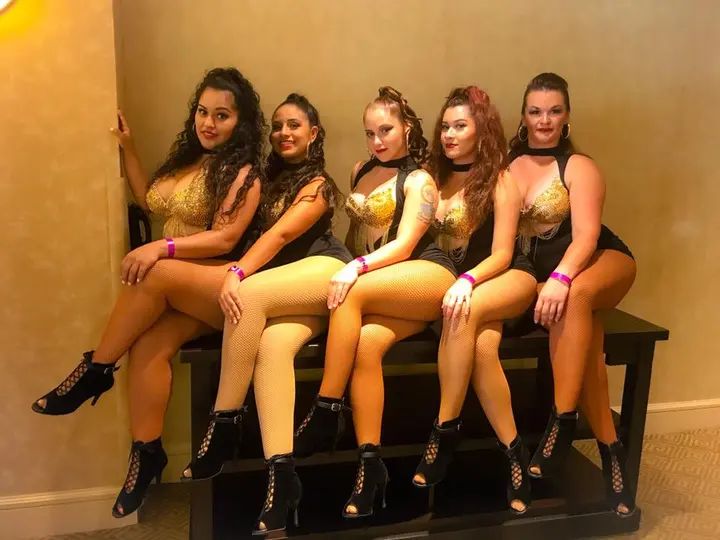 The Melomano Ladies Bachata Team at SDSBF 2017