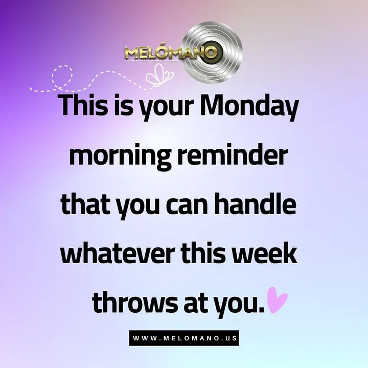 ✨ Motivational Monday! ✨ This is your reminder that, just like in dance, you can handle any challenge that comes your way! Every step, every move gets you closer to your go