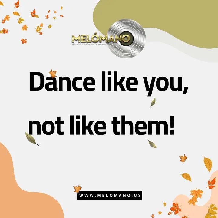 ✨ Motivational Monday! ✨ “Dance like you, not like them.” Remember, we are all unique in our own way, and that’s what makes each of us special! 💖 Embrace your individualit