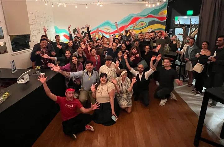 Melómano Night out! Improv comedy night at MockingBird Improv! Such a great time! Higher recommend 🙌🏼🙌🏼 #MelomanoEnt #ComedyImprov #FamBonding