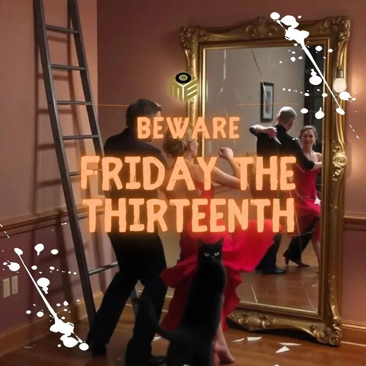 🔮 It’s Friday the 13th! 👀 We’ve gotta know... what’s your funniest or weirdest superstition?! 🧙‍♀️✨ Do you avoid walking under ladders? Or maybe it’s black cats and mirror