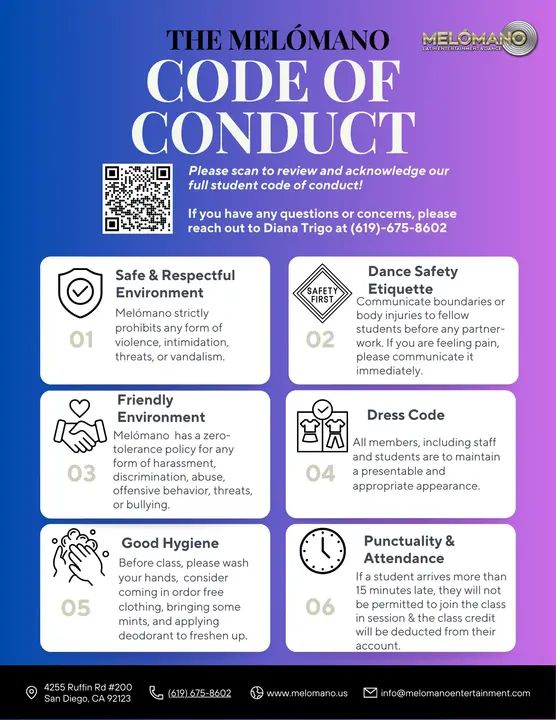 🎉 Exciting News, Melómano Family! 🎉 We’re thrilled to unveil the Melómano Code of Conduct! This essential guide underscores our commitment to a positive, respectful, and in