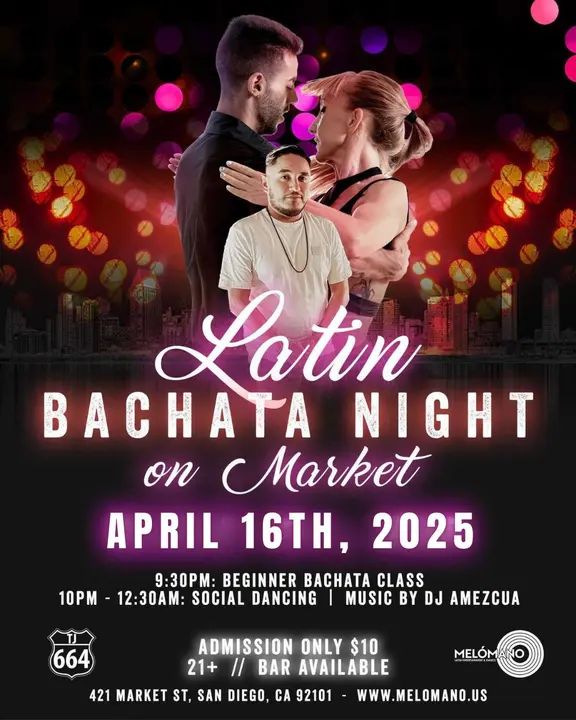 Catch us at 664 tonight Fam for our Latin Bachata night! 🥳 save us dance! 💃💃💃 #MelomanoEnt