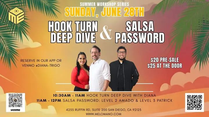Ready to level up your dancing this summer? 🔥☀️ Join us for a special workshop day designed to help you sharpen your technique, build confidence, and gain valuable skills you