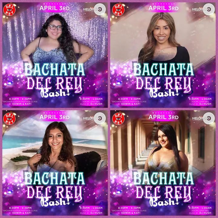 MORE SPECIAL BACHATA LOVER GUESTS REVEALED!!! Here are the beautiful follows joining us! 💓 🔥🔥🔥Calling all of the bachata lovers!! Melómano has got you covered with our S