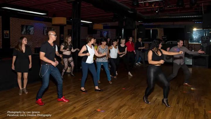 First Bachata Lesson of #InFuseBachata Nights with Patrick and Diana Directos of San Diego Island Touch!!! Every last Sunday of the Month!!! See you Sunday, November 29!! #I