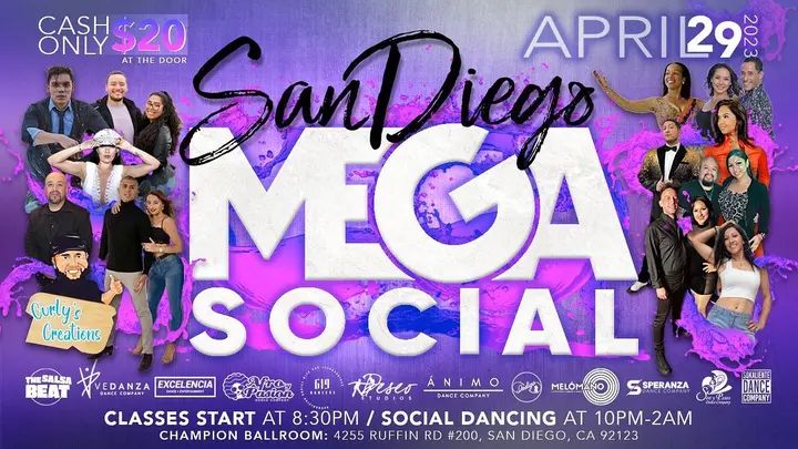 Officially less than one month away!! April 29th is going to be 🔥🔥🔥🔥#SDMegaSocial