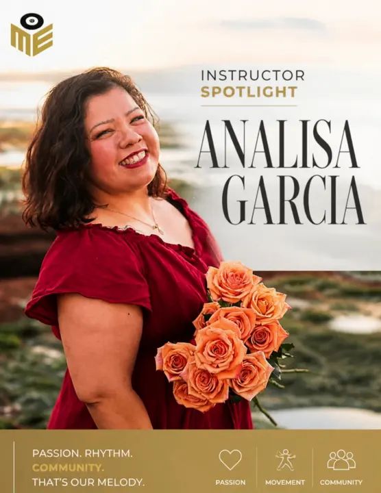 Time for another instructor spotlight!🌟 Today we’re showing some major love to the incredible Analisa Garcia. Not only is she an incredible dancer, but she brings so much hea