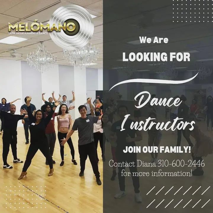 Our Fam@is growing! We’re looking for salsa or bachata dance instructors to be part of our dance family. If interested, please send us a message. Thank you!! #MelomanoEnt #Gr