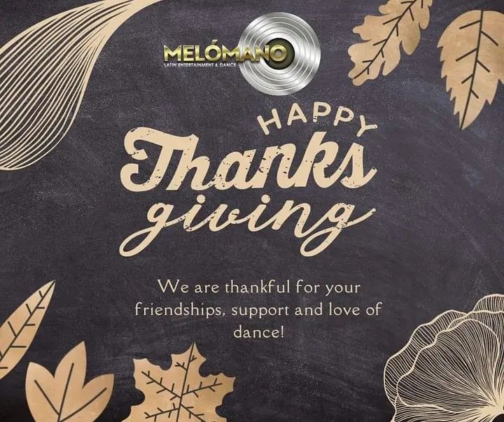 We’re beyond Thankful for you all today and everyday!! 🙏🏼 BIG thank you for anyone who’s ever attended our events, our classes or helped spread the joy of dance! We’re so l
