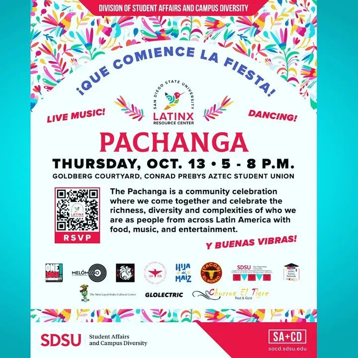 Excited and honored to be a part of this amazing event today ha @sandiegostateuniversity !! Melómano Directors @melomaniacosd & @mami_dt will be teaching a salsa class!!! 💃🏽