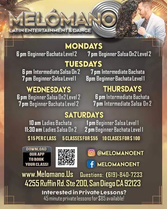 Time for the weekend and ready to dance🔥Tomorrow! come through for our Saturday group classes💃🏻🕺🏻 🔸10am Ladies Bachata All Levels🔥 🔸11:30am Ladies Salsa All Levels 💕
