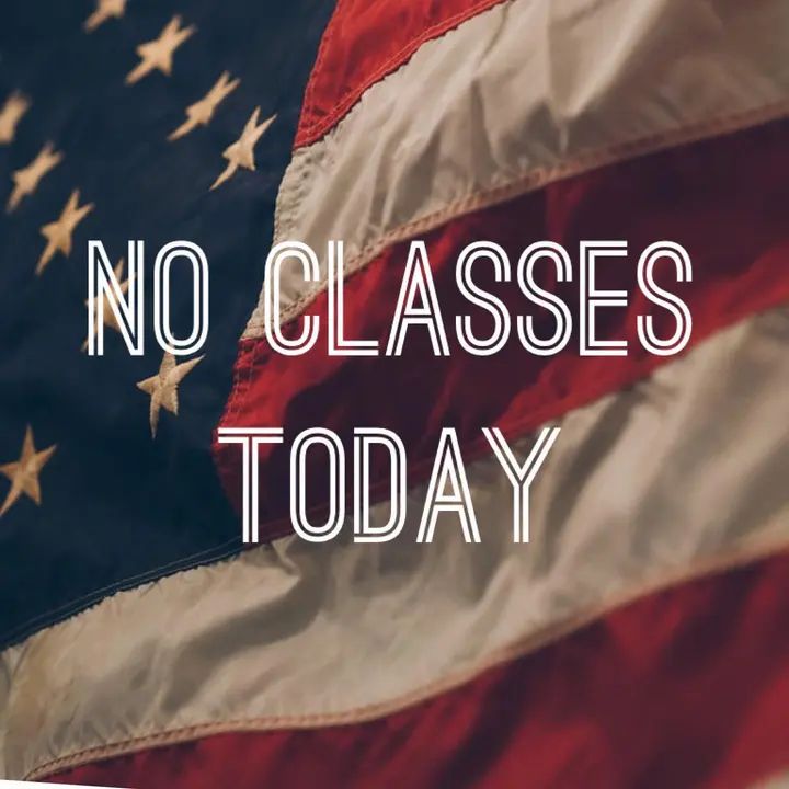 NO CLASSES TODAY✨Happy Independence Day ❤️ May everyone have a safe 4th and enjoy their holiday 🎆#MelomanoEnt #HappyFourthOfJuly #NoClassesToday