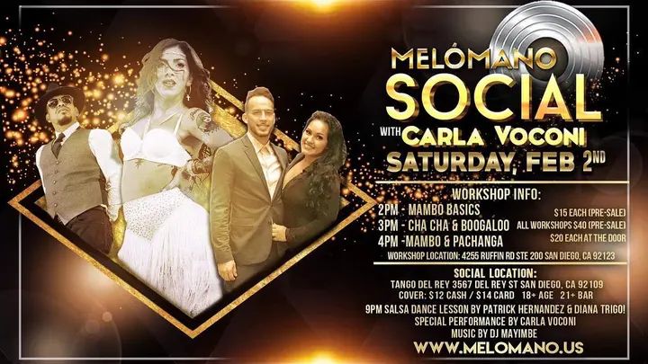 If you love that Mambo life then you gotta take these workshops! Www.melomano.us then click on store to buy ahead of time and save money!! #melomanoent #salsa #salsadancing #