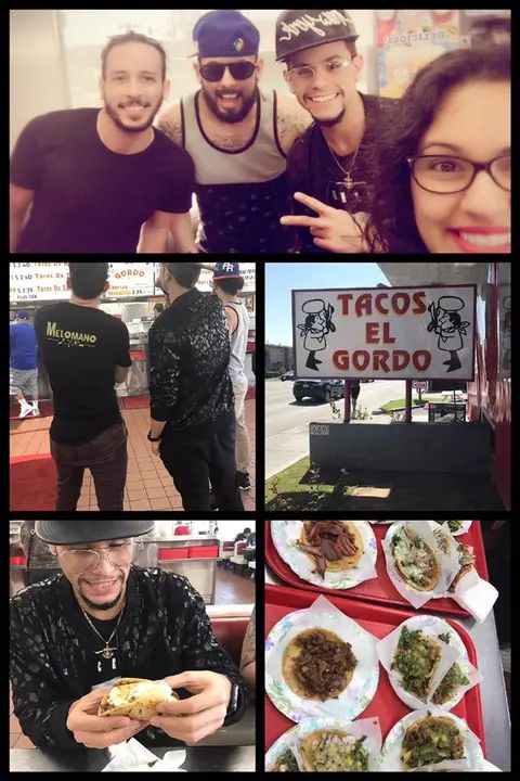 Eddie Torres Jr in San Diego!!! And you already know we had to show him the best tacos in SD, Tacos El Gordo • H Street!!! Catch him tomorrow night at the MELÓMANO SPRING AFFA