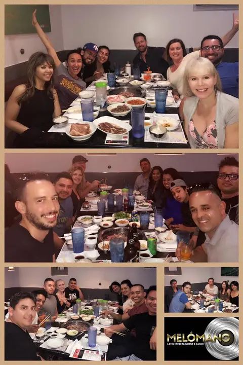 Having a blast at SD Manna BBQ with our Melómano Fam! #MelomanoEnt #KoreanBBQ #TeamBonding