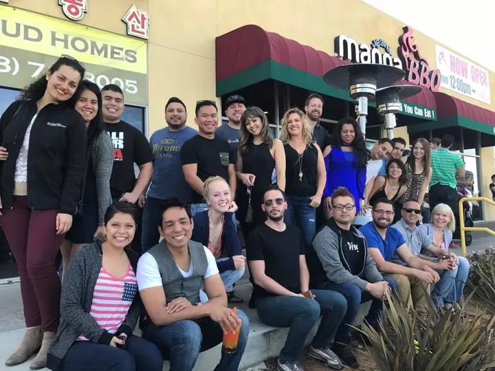 It's about to go down! Melómano Fam gonna dig into some Korean BBQ!! #MelomanoEnt #DanceFam #KoreanBBQ #WeLove2Eat #TeamBonding